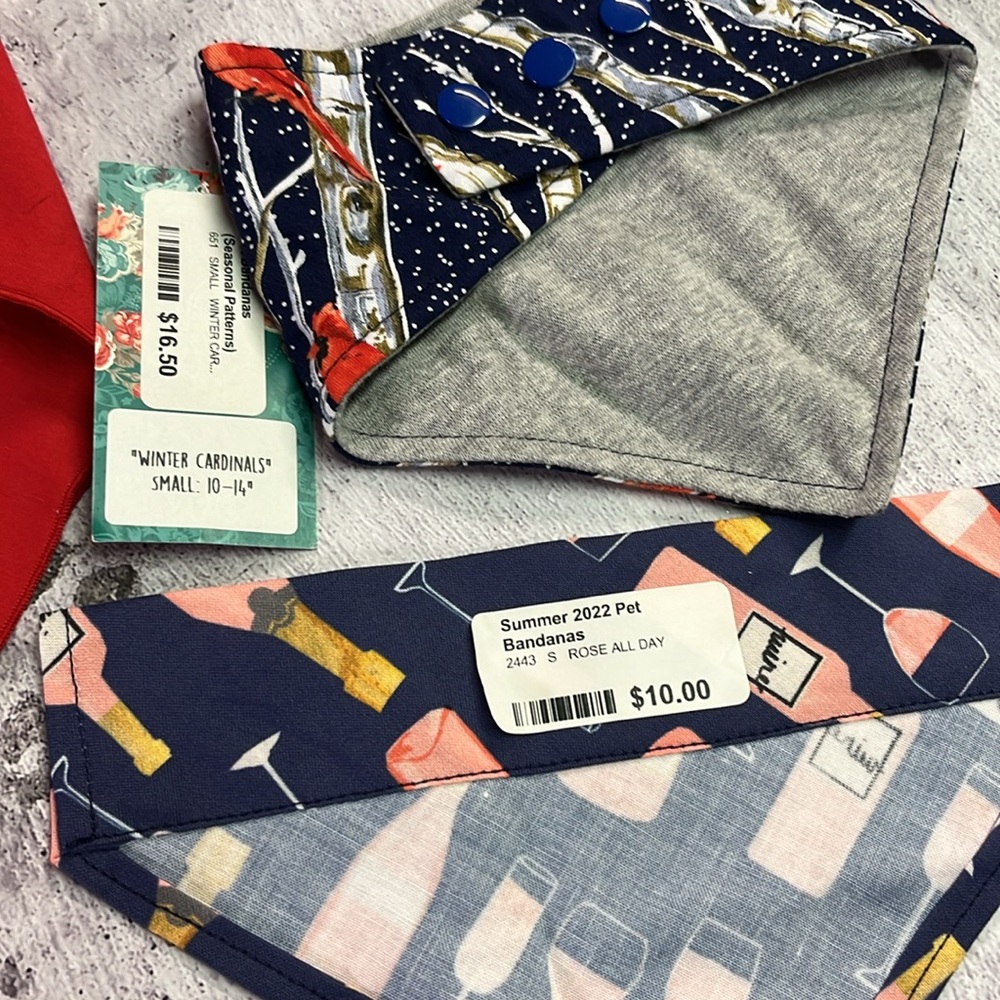 NWT Lot of 8 Small Size Dog Bandanas & Collars - Picture 9 of 10